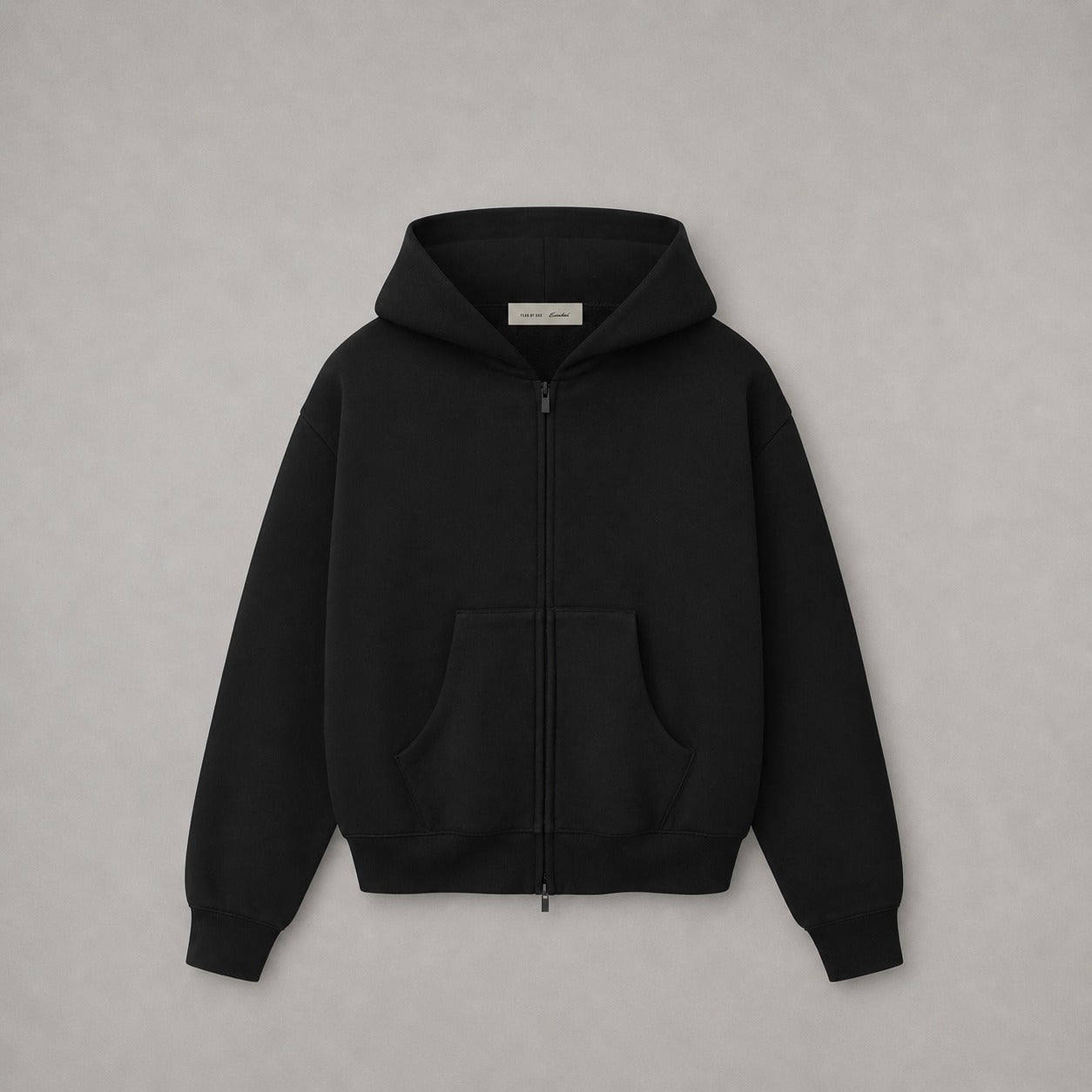 Hoodie Oversize — Noir Total