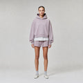 Hoodie Oversize — Gris Béton